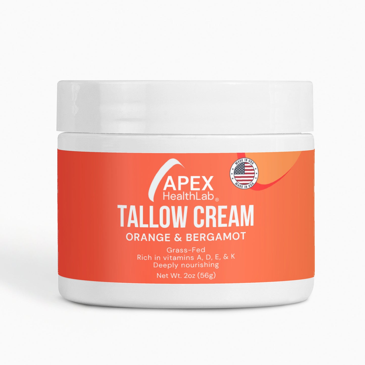 Tallow Cream Orange & Bergamot