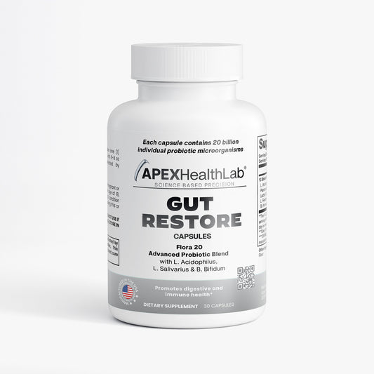 Apex HealthLab Gut Restore with L. Acidophilus,  L. Salivarius & B. Bifidum